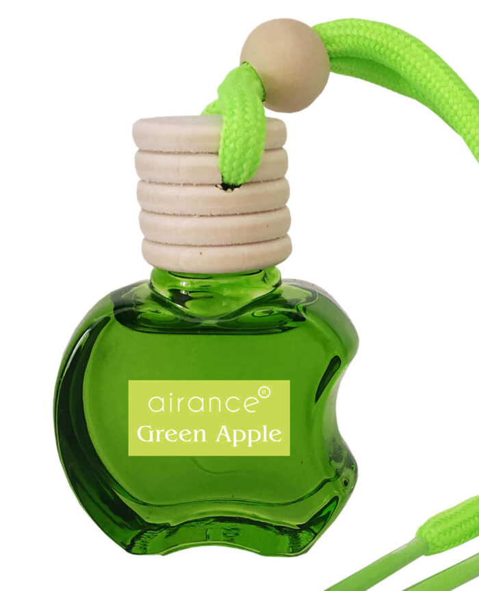 Airance Car Air Freshener Hanging - Green Apple