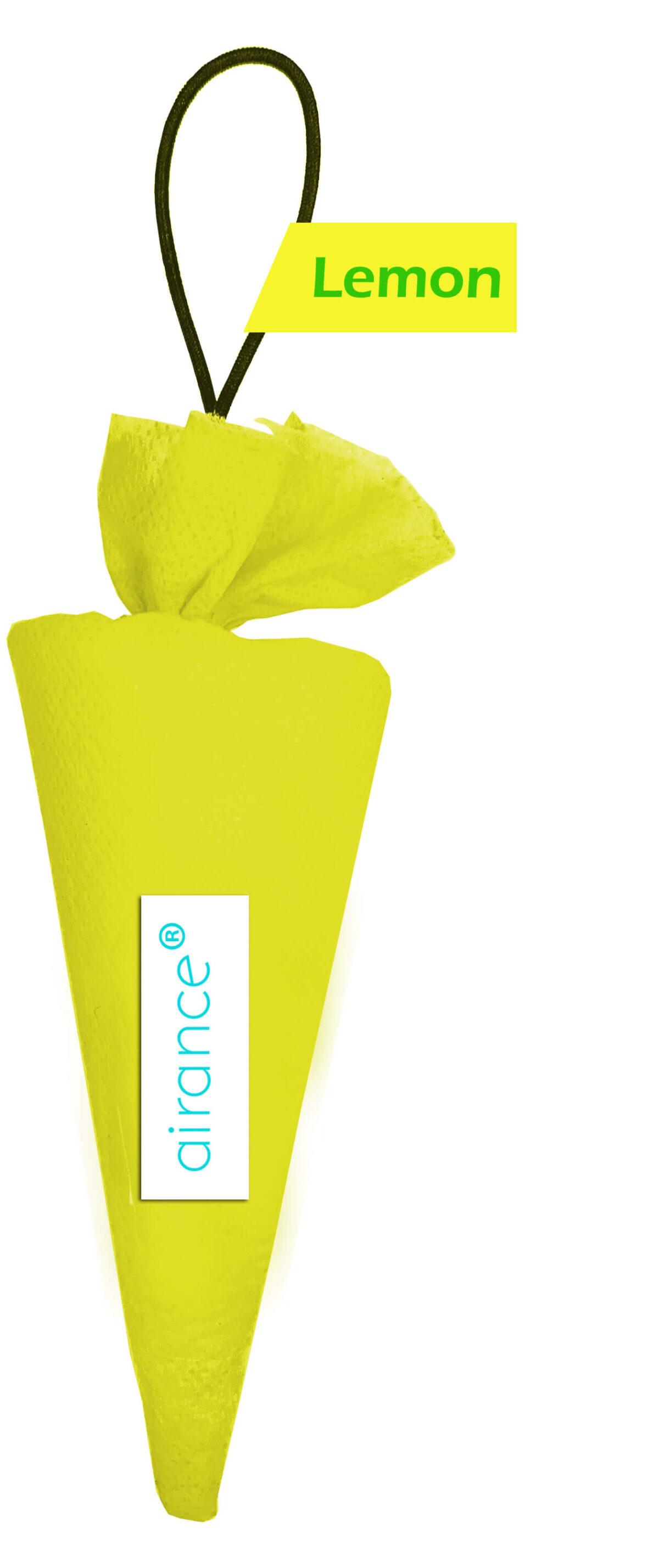Car Air Freshener - Camphor Cone - Lemon