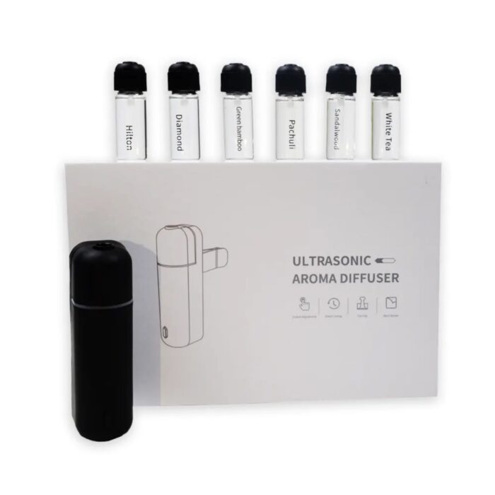 Car Perfume Aroma Diffuser in Black