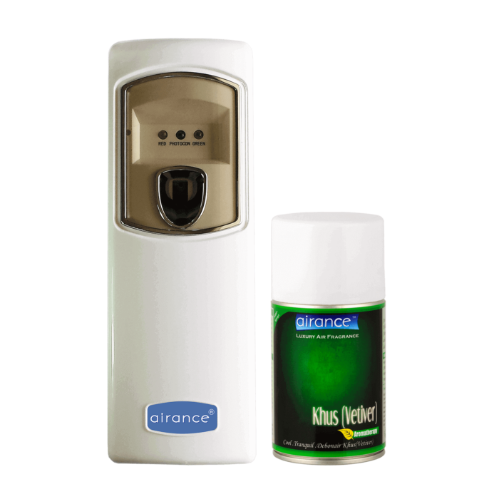 Automatic Room Freshener Machine LED With Refill Khus (Vetiver