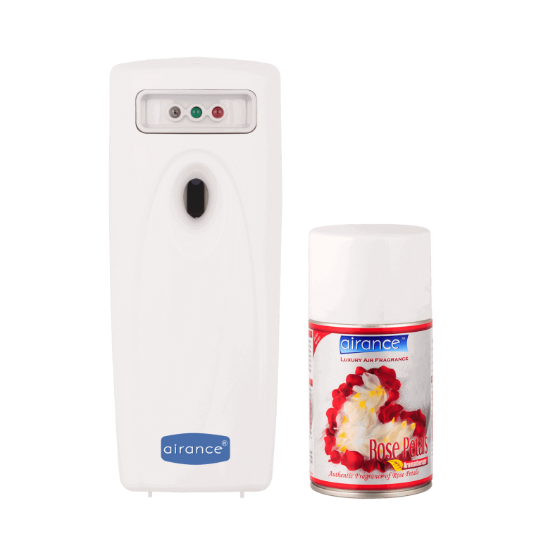 Automatic Room Freshener Dispenser LED Air Freshener Refill Rose